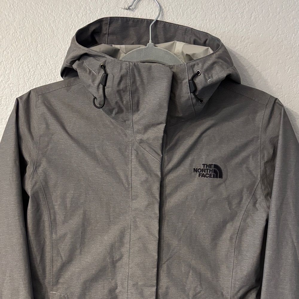 The North Face Women's Gray DryVent Rain Jacket